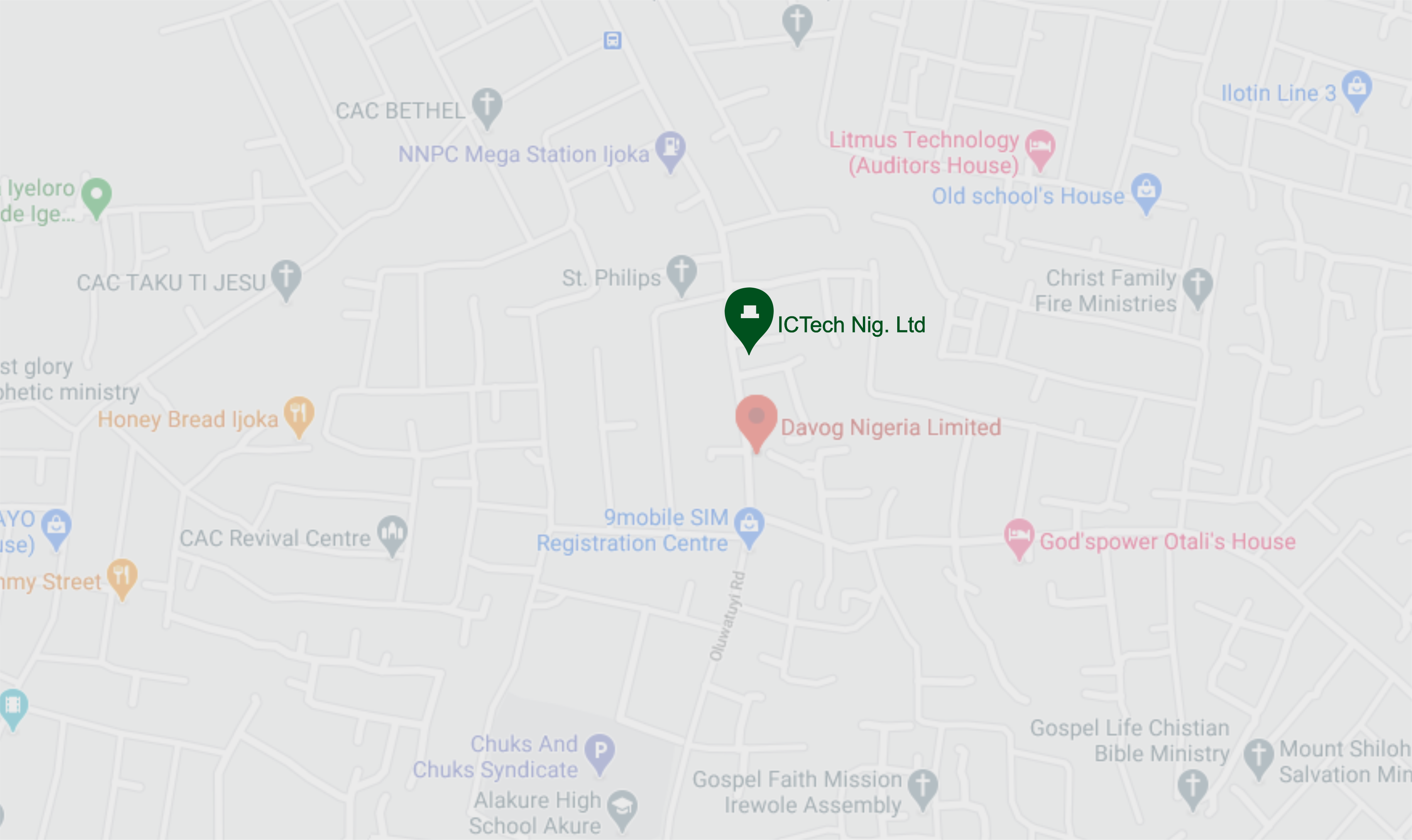 ICTECH NIG. LTD Location